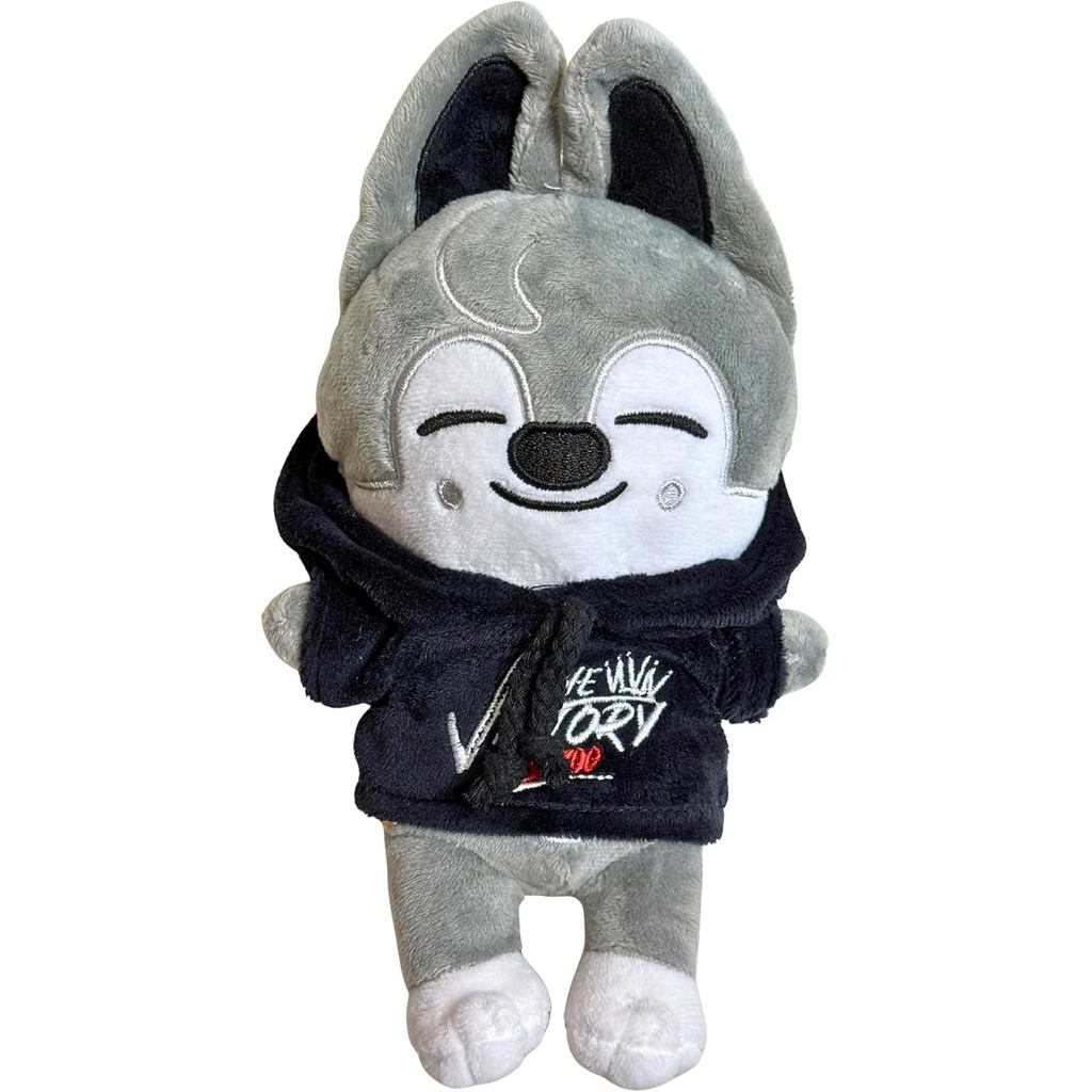 Búp bê sang trọng 20cm - Áo Hoodie có thể tháo rời & Quần áo có thể thay đổi, Móc khóa sưu tập & Quà