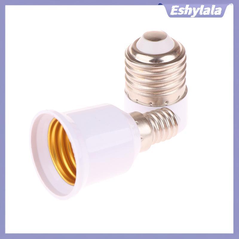 Bộ chuyển đổi bóng đèn LED Eshylala 1Pc E14 sang E27 / E27 sang E14 Giá đỡ bóng đèn E14 Nữ E27 Nam B