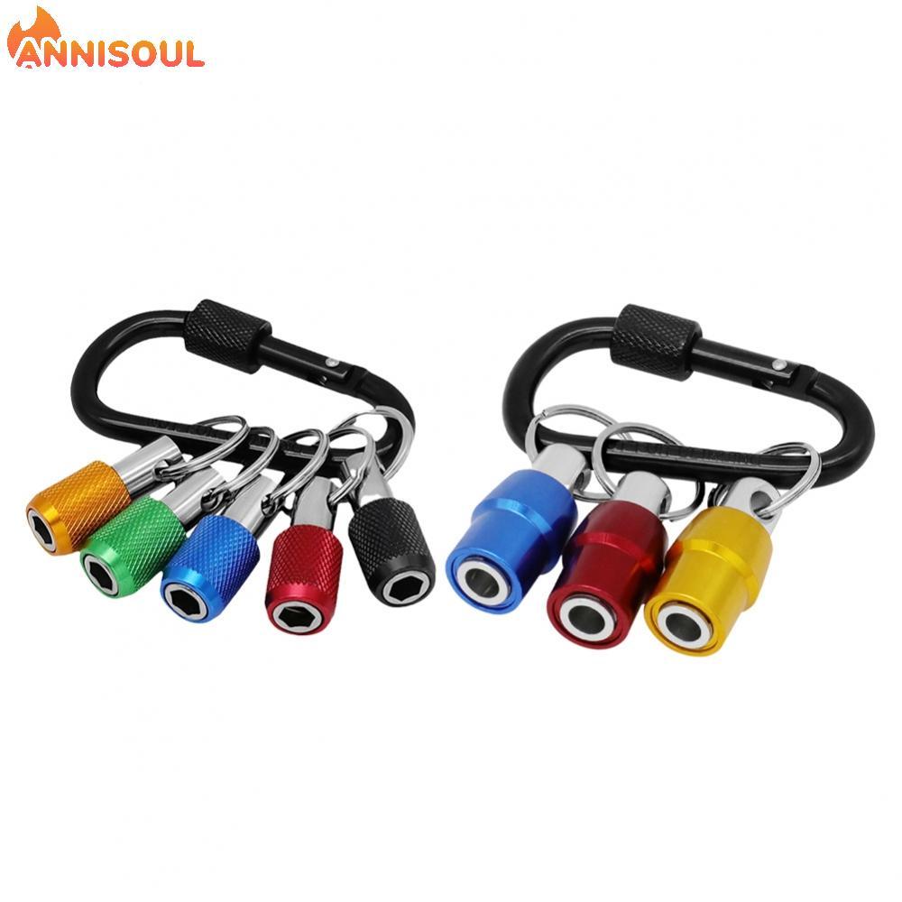 [NISO]Reliable Performance Drill Bit Holder Keychain Extension Bar Quick Release