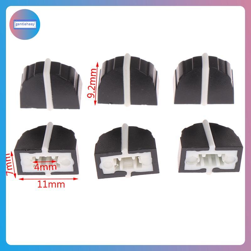 GG 10 Chiếc DBX2231 Equalizer Fader Cap 11MMX9MM Lỗ 4MM Chiết áp Fader Núm Cap VN