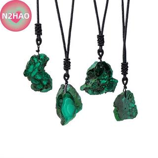 Nhẫn và Pendant Malachite từ Pha Lê - Trang sức DIY không đều lát cho nam nữ