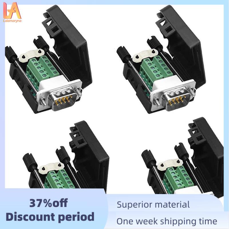 DB9 Solderless RS232 D-SUB Serial to 9Pin Port Terminal Nam Female Adapter Connector Breakout Board 