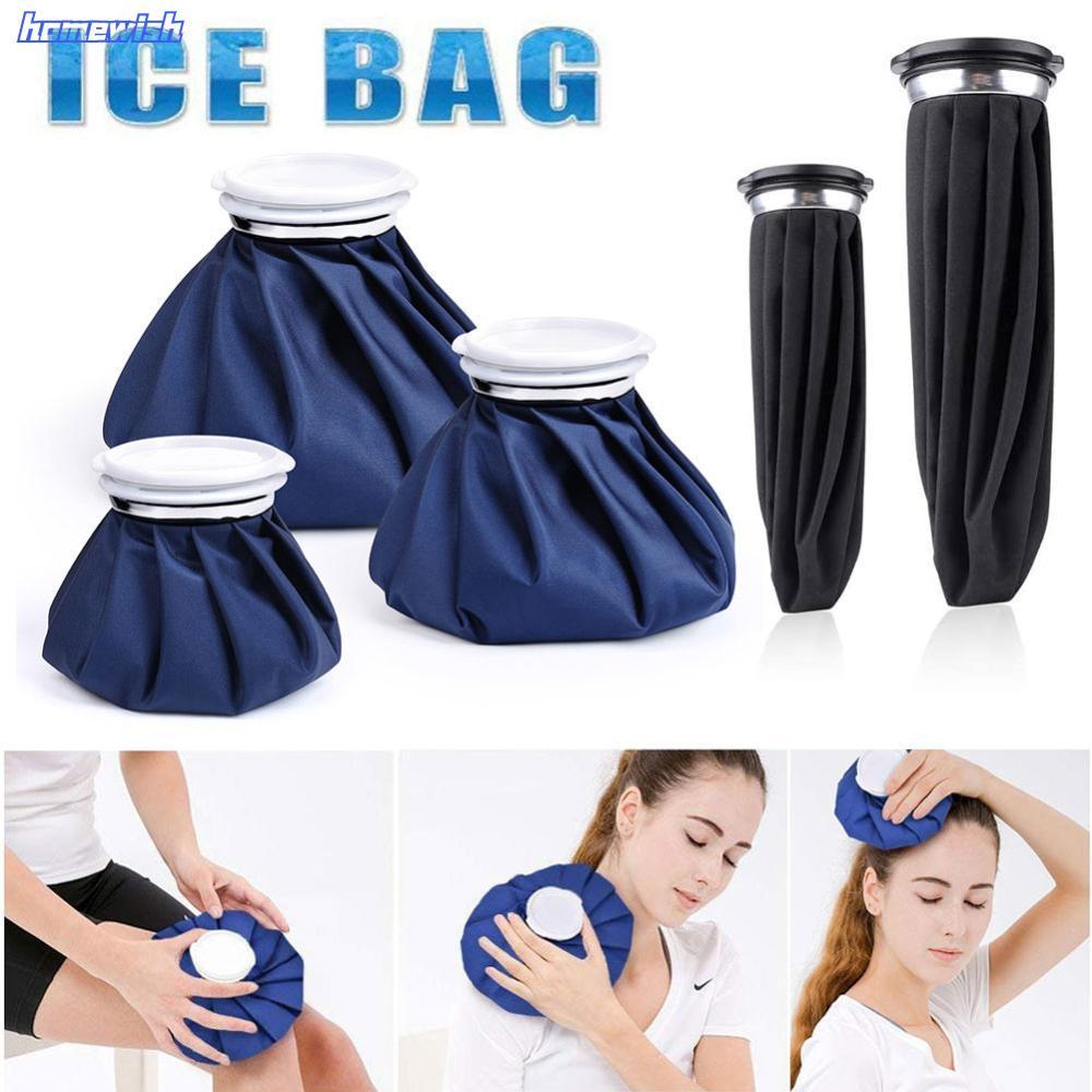 Homewish Xanh đậm Đen Vải Ice Pack Nén lạnh Nén nóng Vật lý Làm mát Ice Pack Thể thao Di động Ice Pa