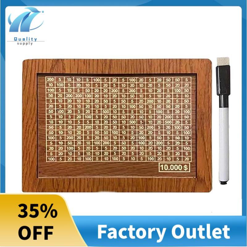 Hộp đựng tiền có quầy Hộp tiết kiệm bằng gỗ, Hộp tiết kiệm tiền mặt, Hộp đựng tiền xu Heo đất, Hộp đ