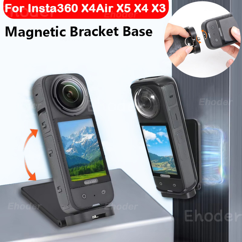 Dành Cho Insta 360 X4Air X5 X4 X3 Đa Năng Từ Giá Đỡ Gắn Tương Thích Cho Insta360X4Air Insta360X5 Ins