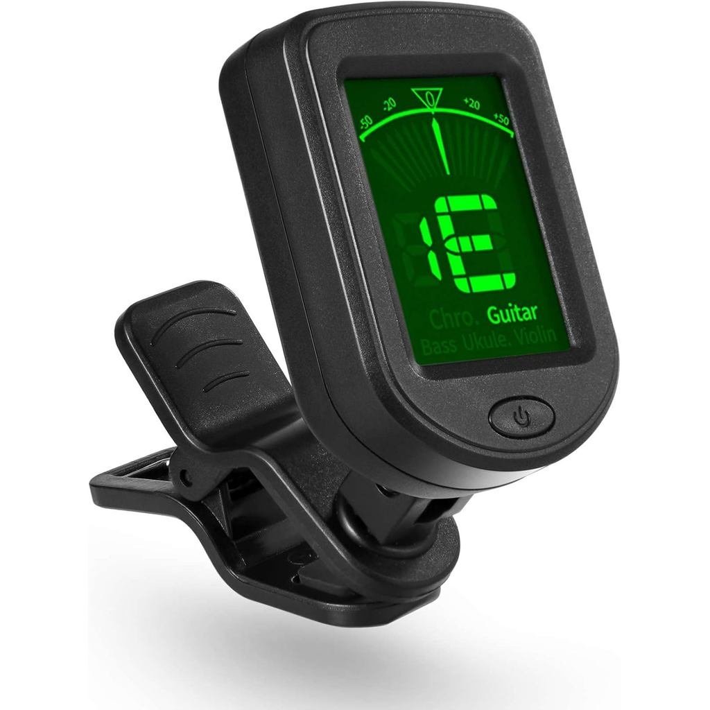 Guitar Tuner Kẹp Trên Đàn Ukulele Tuner 1 Gói Cho Đàn Guitar Bass Ukulele Violin banjo Tuner