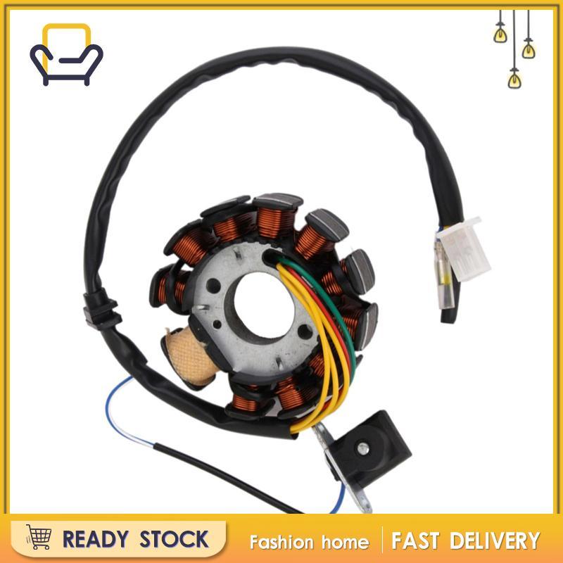 Stator Magneto 11 Cực 6 Cuộn Dây Cho Xe Đạp Xe Máy GY6 125 150cc