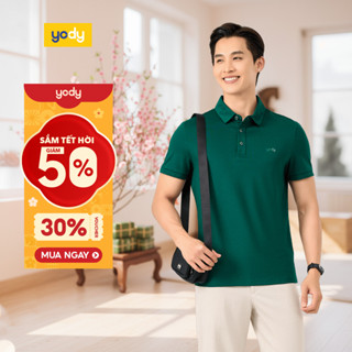    Áo thun polo nam YODY cổ bẻ cao cấp thoáng mát chuẩn form APM7459 