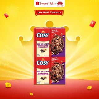   VC 15%  Combo 2 Hộp Bánh Quy Kinh Đô Cosy Wonderfulls Yến Mạch Vị Truyền Thống 2 X 196G 