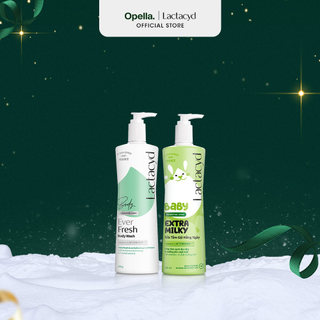  Bộ 1 Sữa tắm Lactacyd Ever Fresh mang lại làn da thơm mát + 1 Sữa Tắm Gội Trẻ Em Lactacyd Milky 500ml 