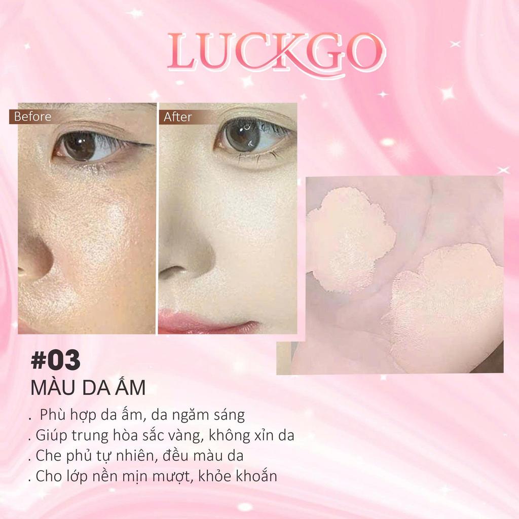 LUCKGO Kem Che Khuyết Điểm Bơ Vàng  Siêu Che Phủ - Chăm Sóc Da Hiệu Quả | BigBuy360 - bigbuy360.vn