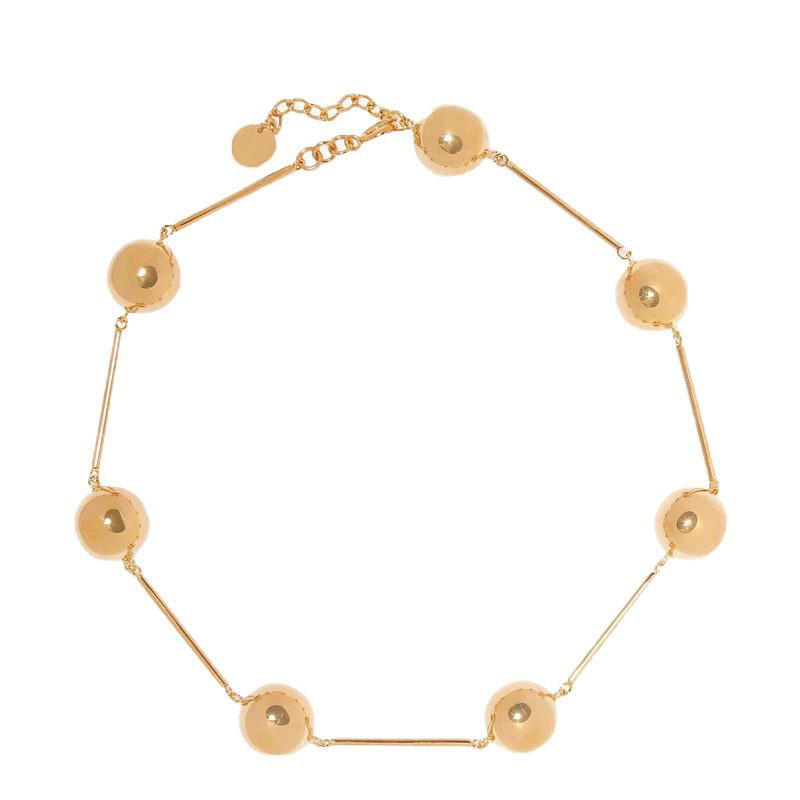 I42J jw Light luxury fashion necklace with unique design, versatile choker, sweater collarbone chain