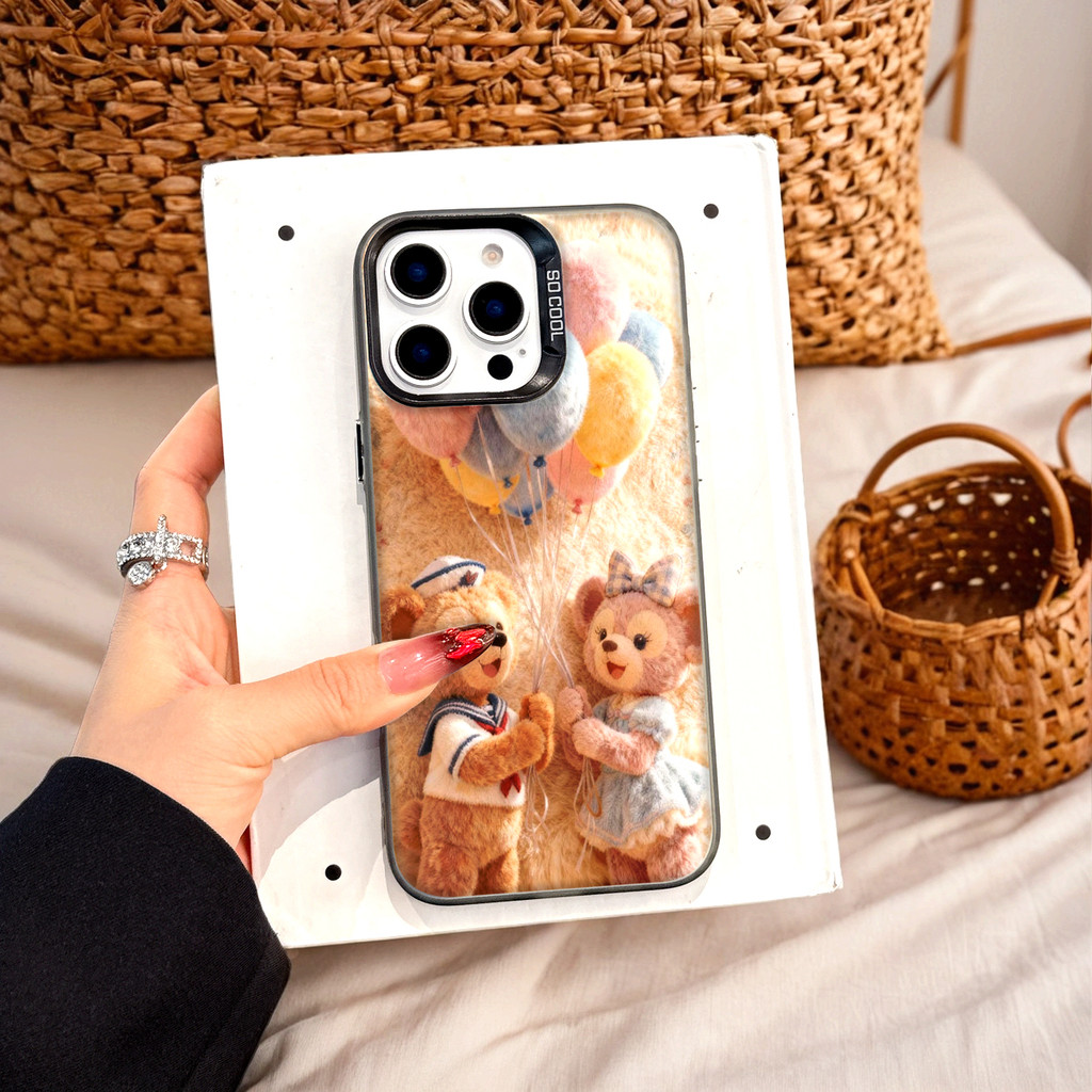 Ốp Lưng Iphone Phim hoạt hình thời trang Cho Iphone 7 xs xr 11 12 13 14 15 16 Pro Max Plus disney be