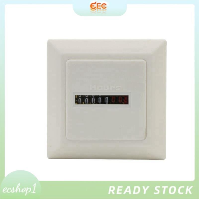 [ecshop1.ph] Bộ đếm giờ vuông HM-1 Kỹ thuật số 0-99999,99 Đồng hồ đo 0,3W AC220-240V / 50Hz Đồng hồ 