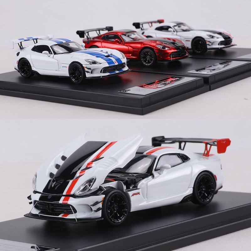 DCM 1/64 Dodge Viper ACR Hợp Kim Diecast Xe Mô Hình Đồ Chơi Quà Tặng Sinh Nhật