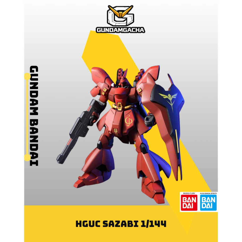 Mô Hình Lắp Ráp Bandai HGUC 088 1/144 MSN-04 Sazabi – 4573102588890 - GundamGao