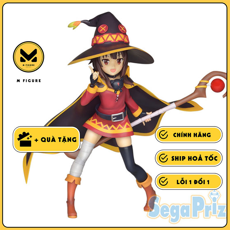 MÔ HÌNH Megumin - Eiga Kono Subarashii Sekai ni Shukufuku o Kurenai Densetsu - LPM Figure (SEGA) FIG