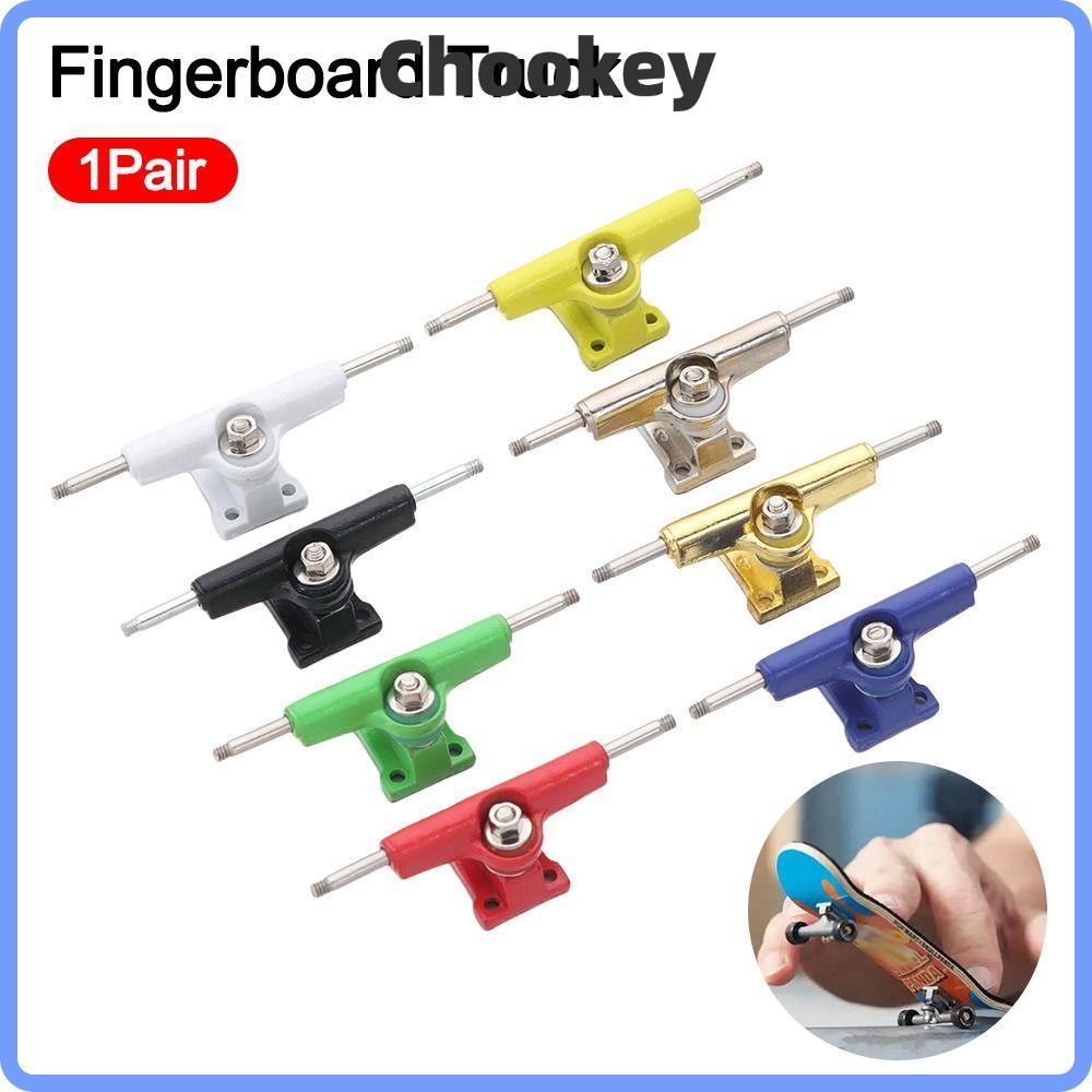 RODAROLA 1 Cặp Giá đỡ sàn chịu lực, Với đai ốc Mô hình Fingerboard Truck, Đồ chơi Mini Sở thích Bộ s