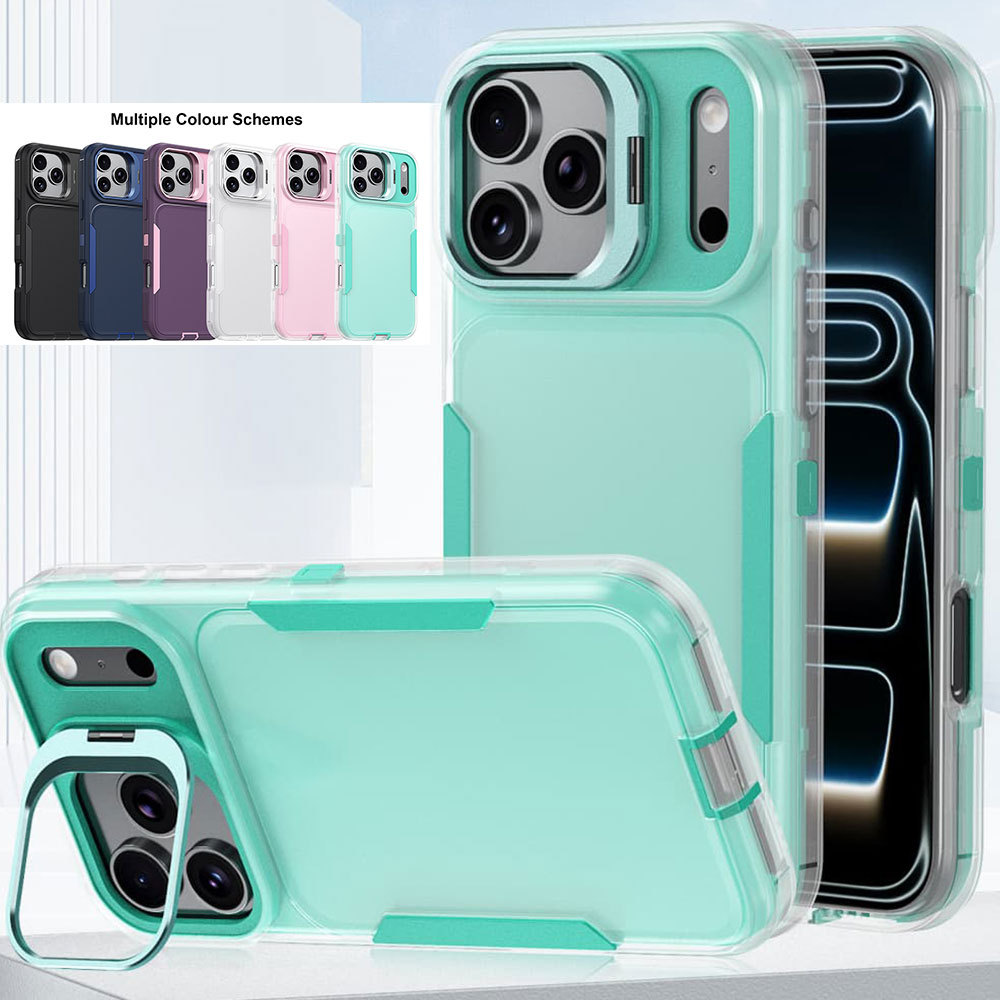 Dành Cho iPhone 17 Pro Max Ốp Lưng Có Chân Đế, Vỏ Điện Thoại Chống Sốc Chống Bụi 2 Trong 1 Cho iPhon