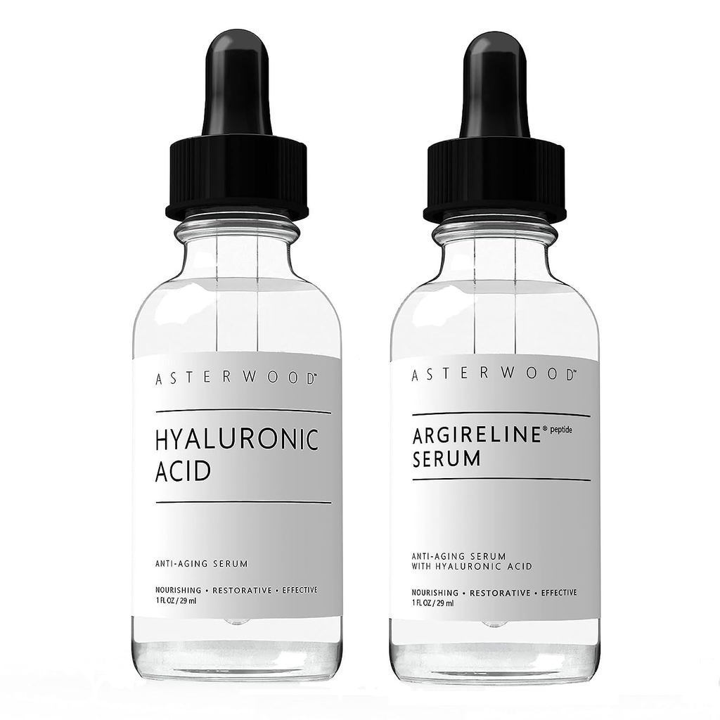 Tinh chất axit Hyaluronic Asterwood1Ounce + Serum Peptide Argireline1Ounce