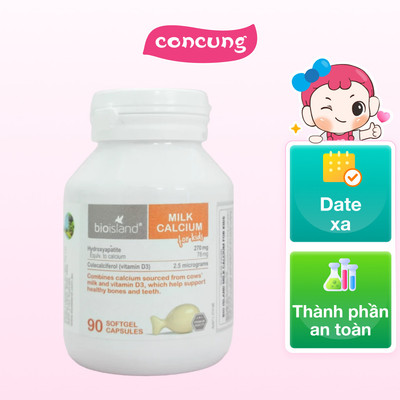 TPBVSK Canxi cho trẻ em 90 viên (Milk Calcium for Kids)