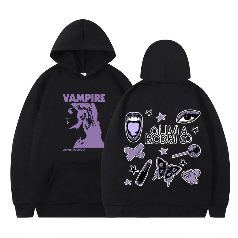 Áo nỉ có mũ trùm đầu GutsOliviaRodrigo Olivia Rodrigo 12.18