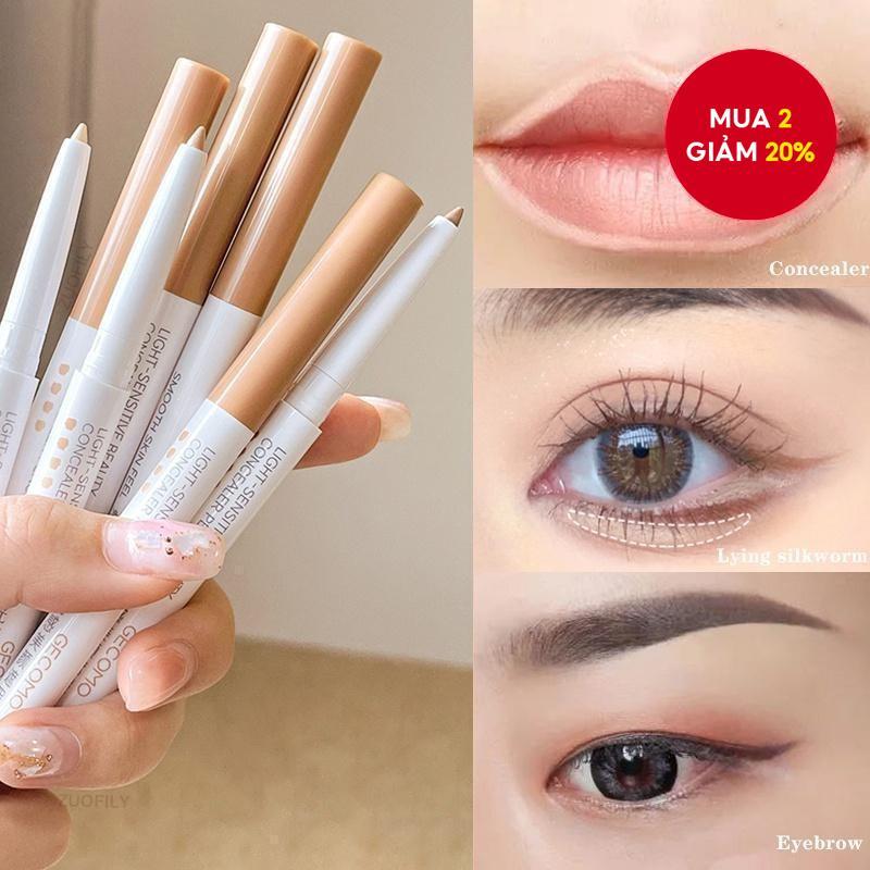 Bút chì che khuyết điểm GECOMO Bảo hiểm toàn diện Blemishes Bút che khuyết điểm chống thấm nước