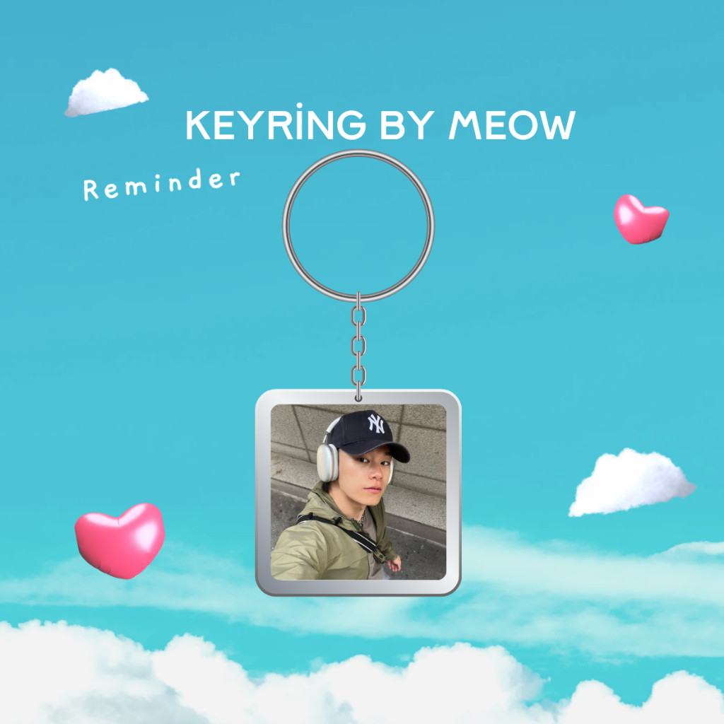 Móc khoá nhựa/Keyring diễn viên Cha Woo Min-Người hùng yếu đuối-Weak Hero Class