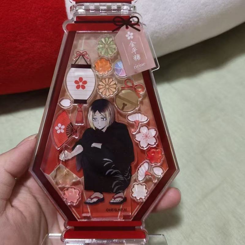 Haikyuu Lắc Acrylic Đứng Búp Bê Anime Kozume Kenma Hình Mẫu Tấm Đồ Chơi Cosplay Cho Quà Tặng
