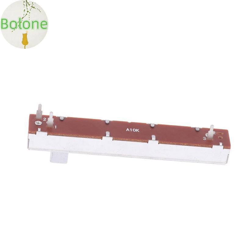 Bolone 88mm Máy đo áp lực đơn 3 chân A10K B10K Máy đo áp lực trượt thẳng Máy trộn kênh đơn Fader Str