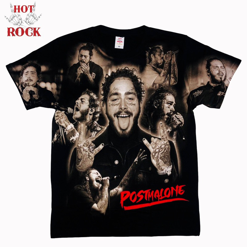 Áo thun Post Malone Band Microfiber Jersey Phiên bản giới hạn