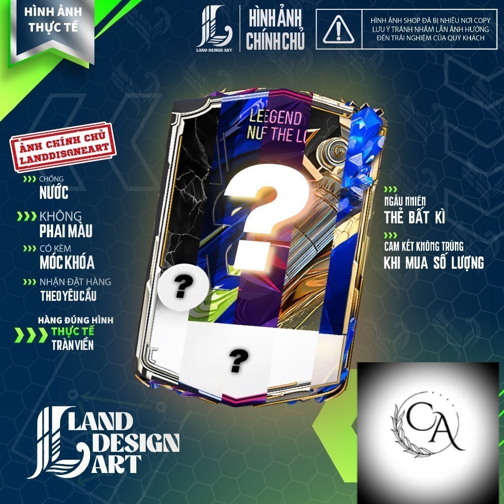 Móc khóa thẻ cầu thủ ngẫu nhiên - FC Online (FO4)