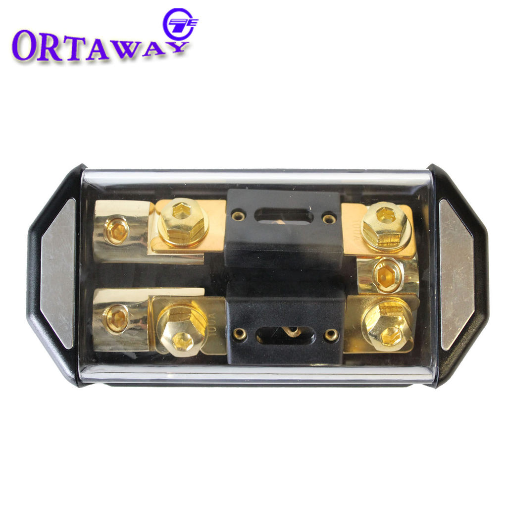 Bộ nguồn âm thanh ô tô One Point Two / One Out Two Fuse Holder / One In Two Out Fuse / Cầu chì / Cầu