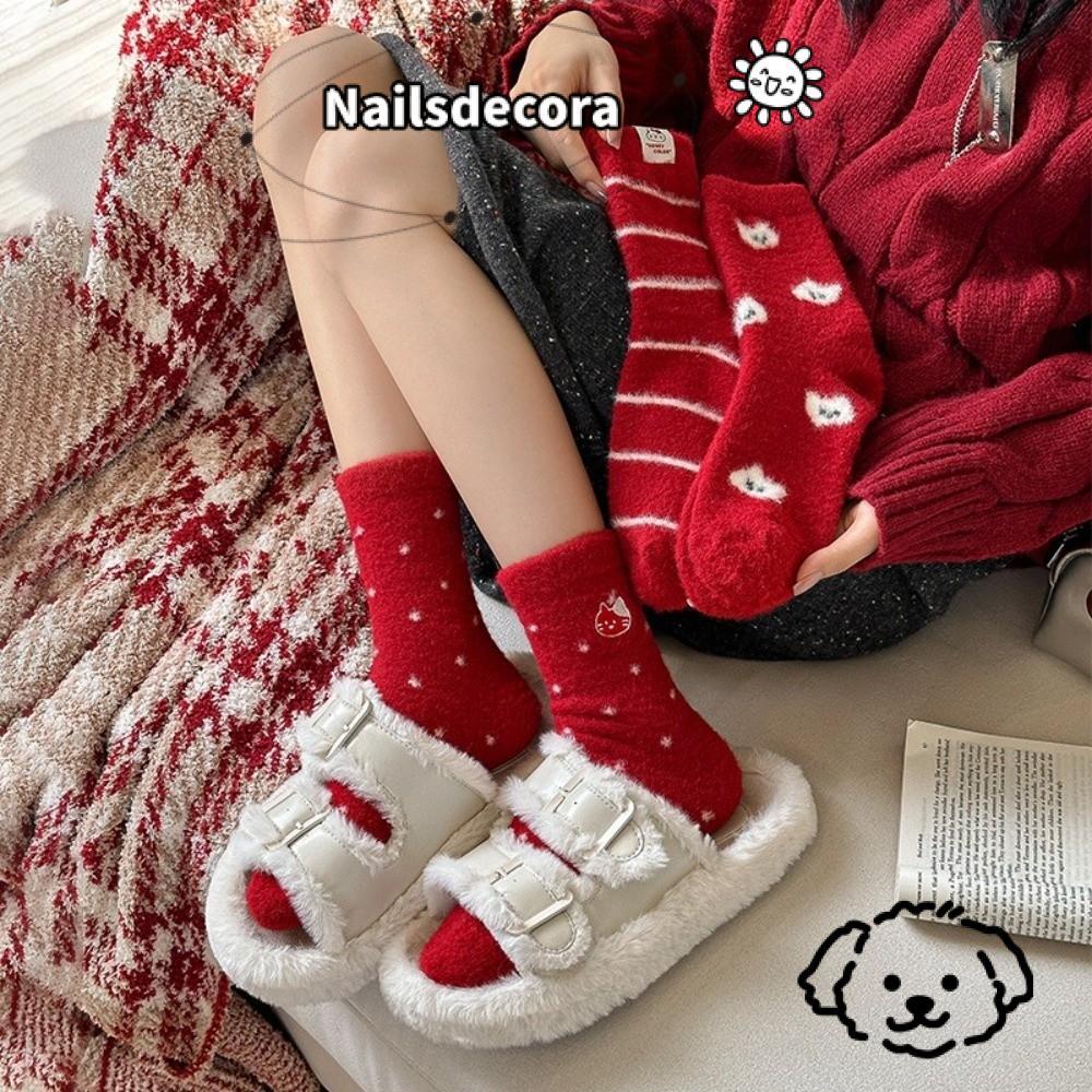 Tất nhung chồn NAILS, sang trọng nhiều lớp, mềm mại chống trượt dành cho mùa đông