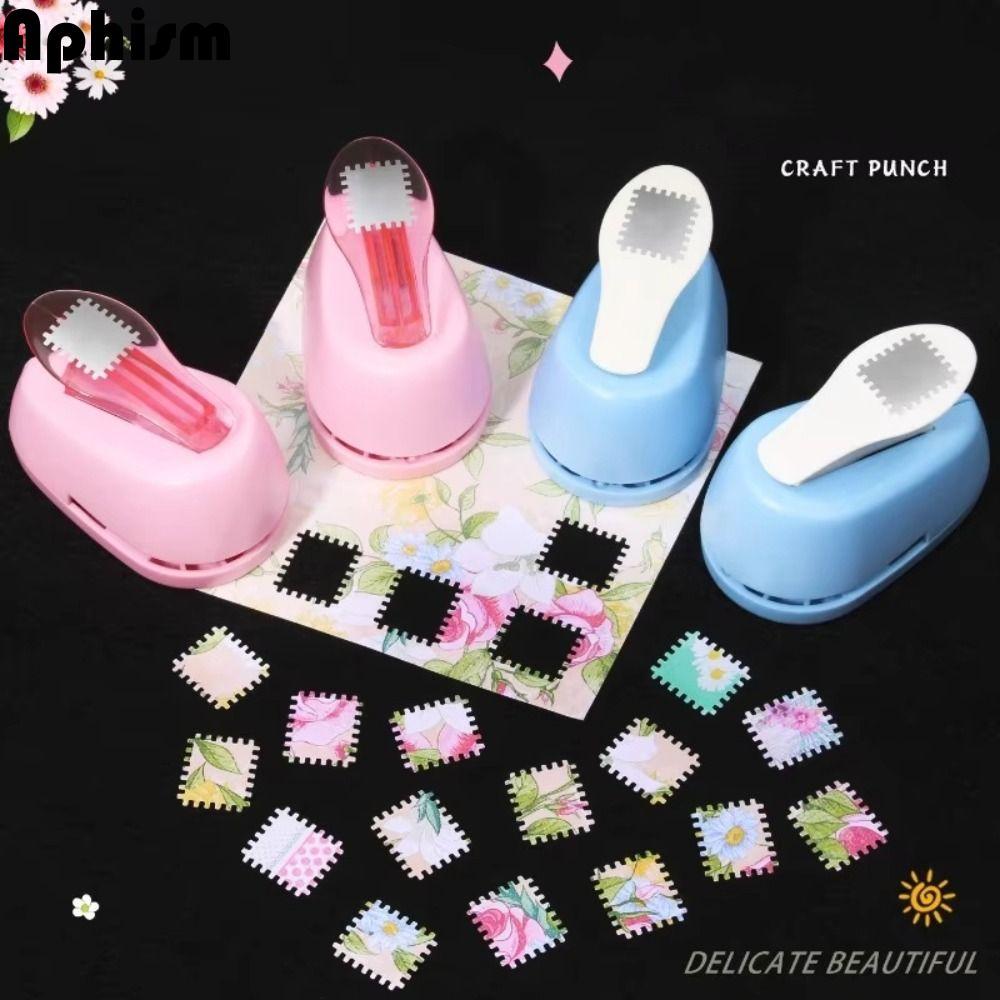 CORDELL Stamp Border Punch, Stamp Shape Punches Maker Máy Dập Nổi, Văn Phòng Phẩm Tiết Kiệm Nhân Côn