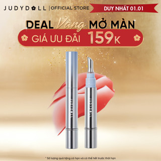  Son Tint Bóng JUDYDOLL Dạng Thạch Thủy Tinh Lâu Trôi Cho Đôi Môi Ẩm Mịn Chống Khô Môi 