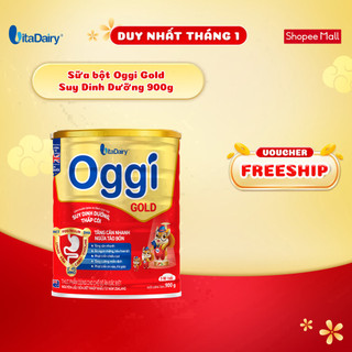  Sữa bột Oggi Gold Suy Dinh Dưỡng 900g giúp bé tăng cân ngừa táo bón - VitaDairy 