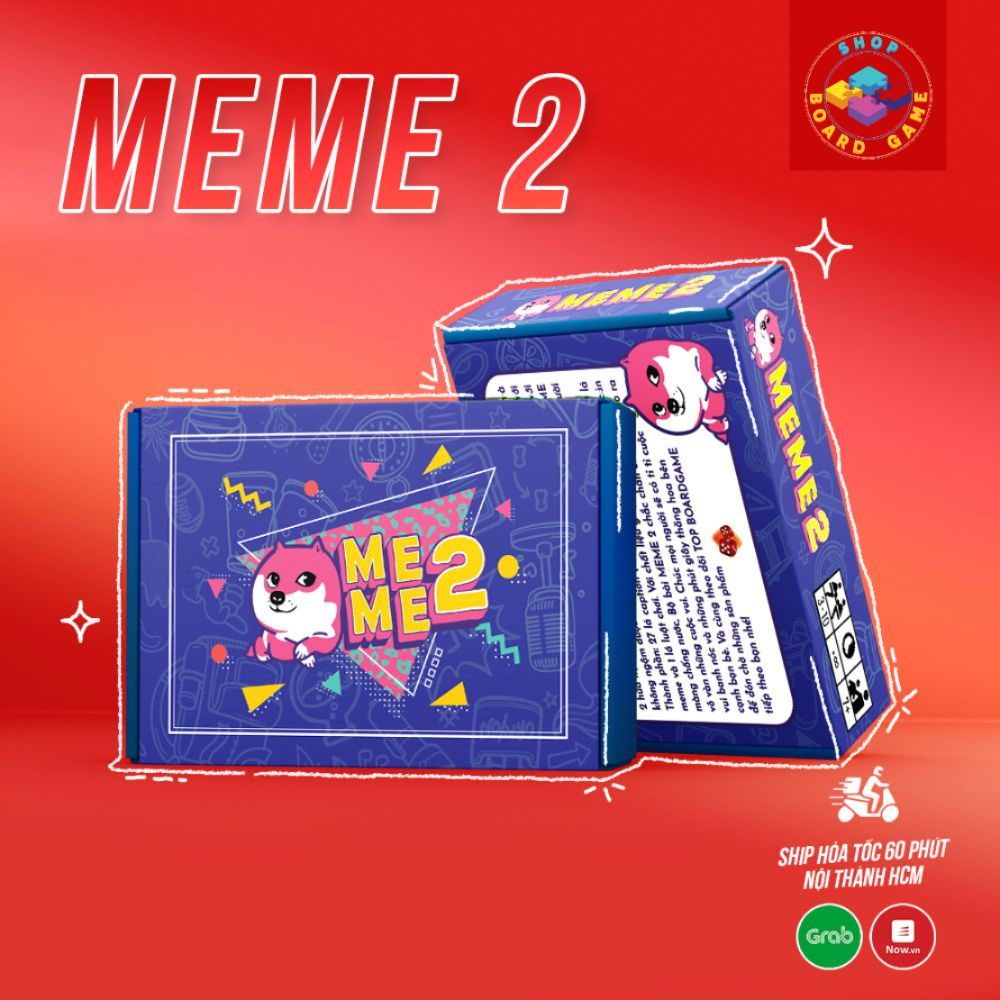 Bộ Bài MEME 2 Meme học đường Mãi Bên Nhau Bạn Nhá, Trò chơi thẻ bài Meme chơi cùng bạn bè siêu lầy l
