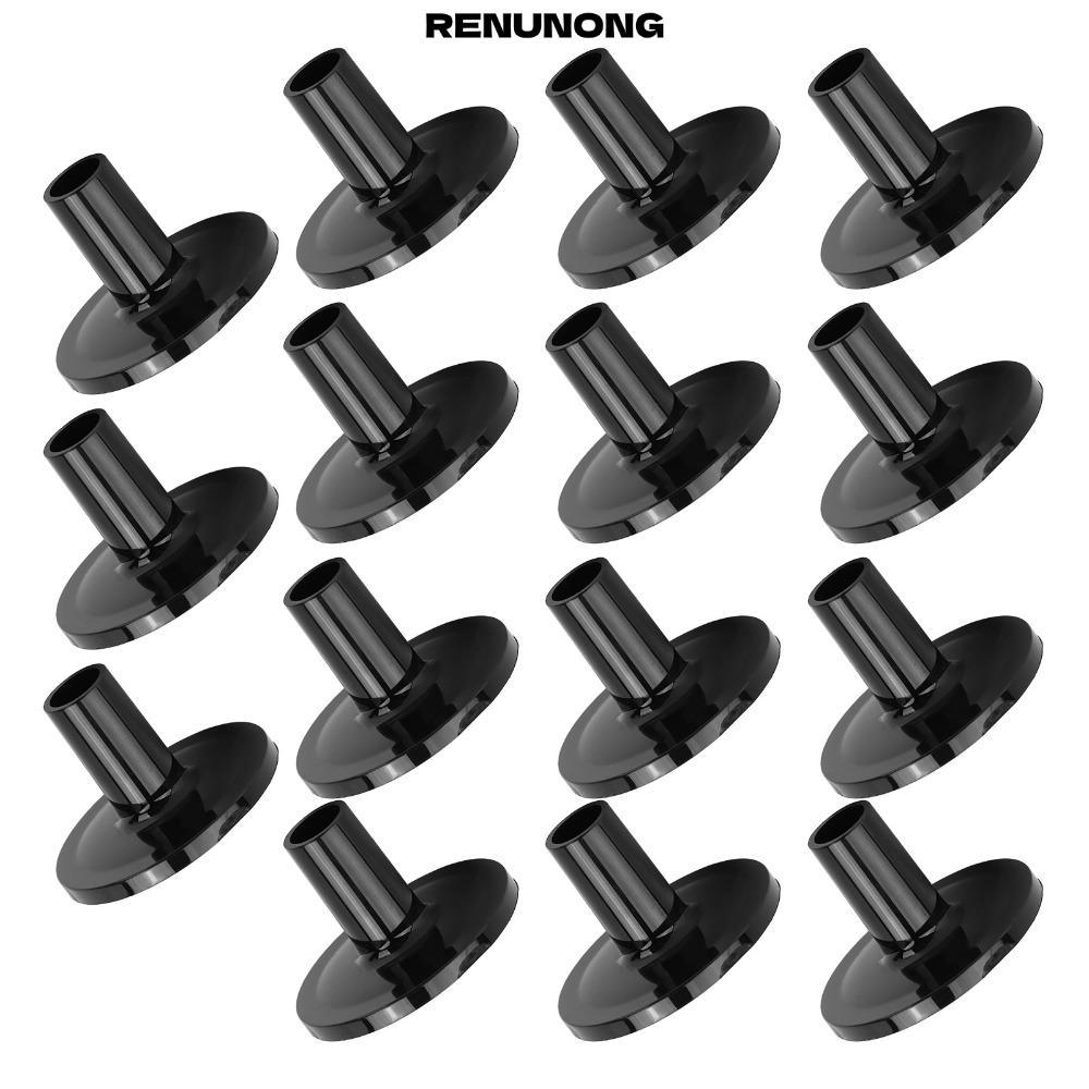 RENUNONG 15 chiếc Trống Cymbal Đứng Tay áo, Chăm sóc dụng cụ Thay thế Cymbal Đứng Máy giặt nỉ, Bền b