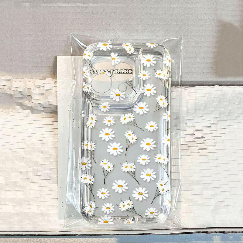 Vỏ Cho IPhone 17 Hoa hồng nhỏ 14 13 16 15 12 11 Pro Max 8 7 Plus XR X XS Max 16Plus 15Plus 14Plus