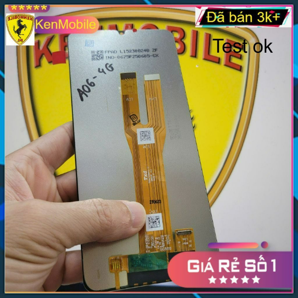 >< Màn Hình SS A06 5G / A066 / A06 4G / A065 (tặng keo dán & cường lực)