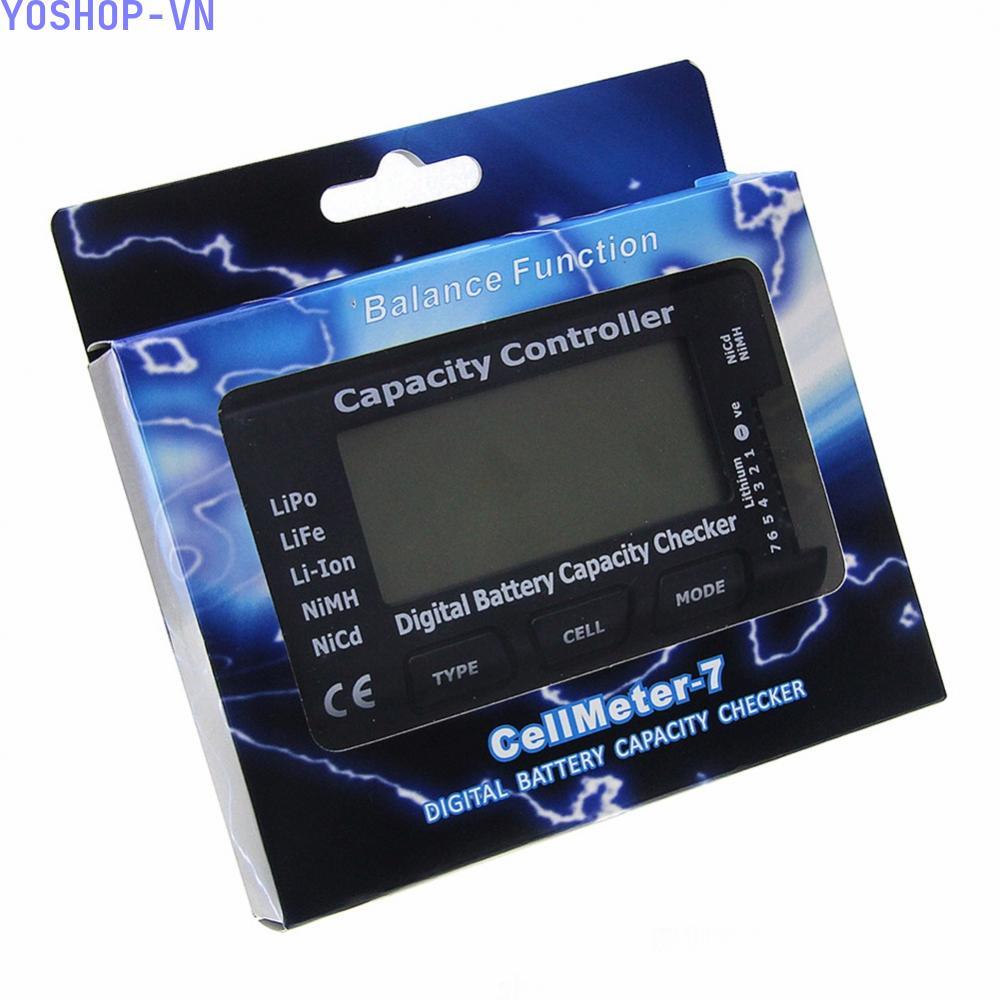 [Ysp]Battery Tester Battery Capacity Measurement Battery Cell Voltage 4WD RC Cars