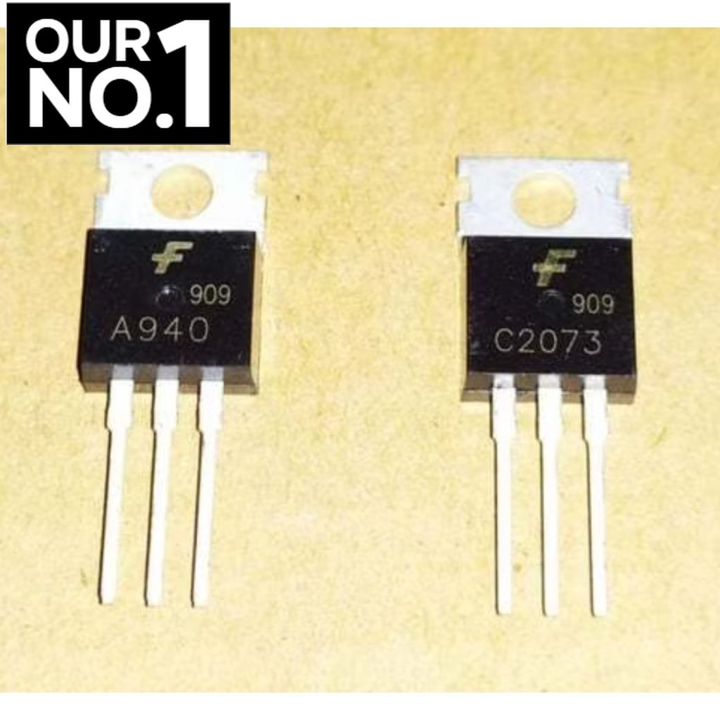 10 Cái Chính Hãng 2SA940 2SC2073 Transistor A940 C2073 TO-220