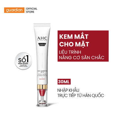 Kem Mắt Cho Mặt Hỗ Trợ Cải Thiện Quá Trình Lão Hoá Săn Chắc Da AHC Proshot Colla-Juvenation Lift 4 30ml