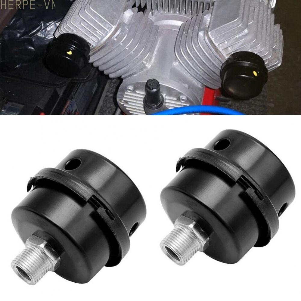 [HERPEVN]Noise Reduction 20mm Intake Filter Noise Muffler for Air Compressor 2pcs[Ready stock]
