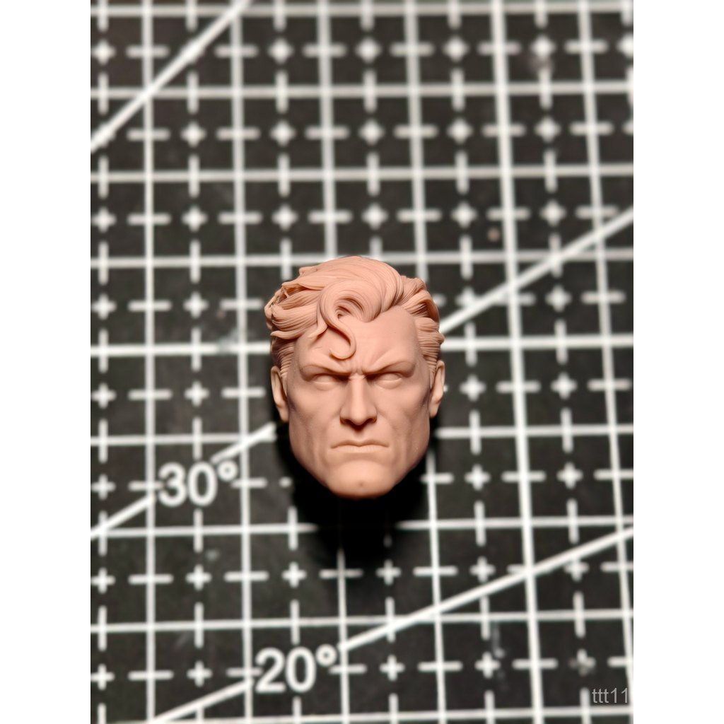 / DCmafexshf McFarland mezco Silent Superman Head Khắc v