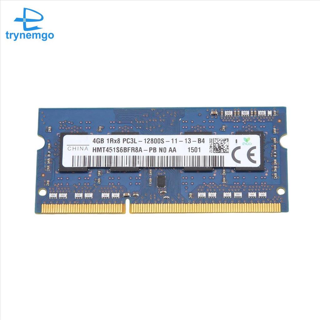 Dành Cho DDR3 4GB Laptop RAM Bộ Nhớ 1600Mhz PC3 12800 1RX8 1.35V 8 IC SODIMM Bộ Nhớ Chỉ Dành Cho