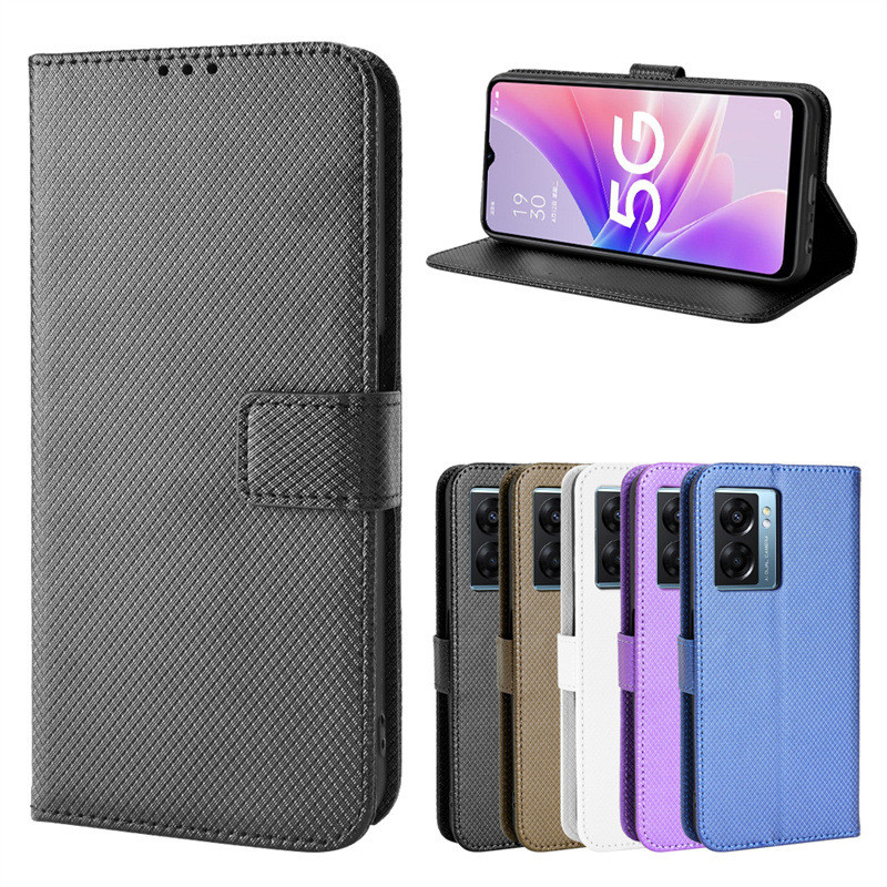 Thích hợp cho OnePlus Nord N300 Ốp Điện Thoại OnePlus Nord N300 Bao Da Lật Thẻ Dây Hoa Văn Kim Cương