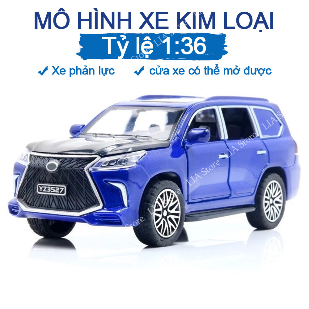 Mô Hình Xe Hợp Kim 1:36 Độc Đáo: Mercedes GTR, Lexus, Xe Cảnh Sát - Cứu Hỏa - Cứu Thương - W11