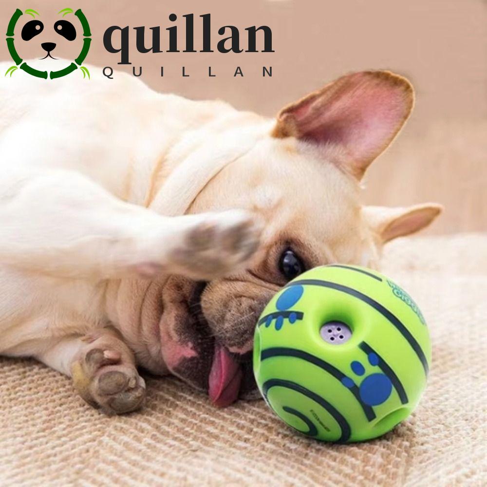 QUILLAN Giggle Ball, Đồ chơi tương tác thú cưng vui nhộn, Kích thích chơi với âm thanh giải trí Đồ c